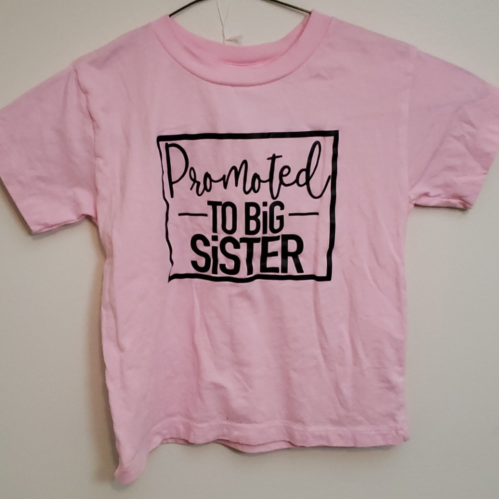 Girls 4T Big Sister T-shirt